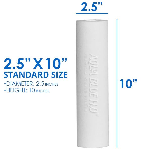 2 x 5 micron sediment & 2 x 0.5 micron Matrikx PB1 lead removal cartridge 10" - WATER FILTER DISTRIBUTORS
