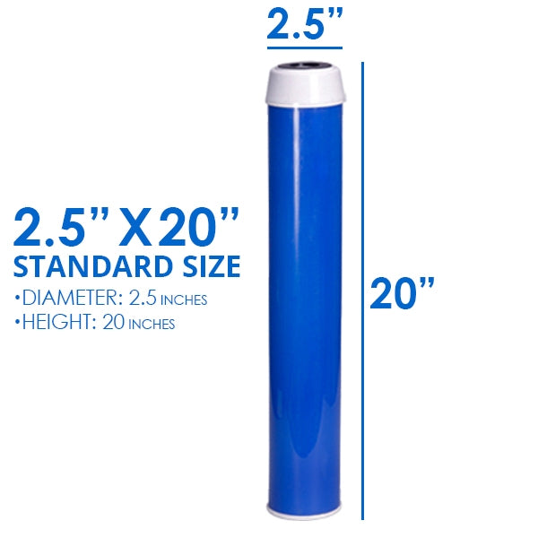 Large diameter Carbon block cartridge 20" 1 micron