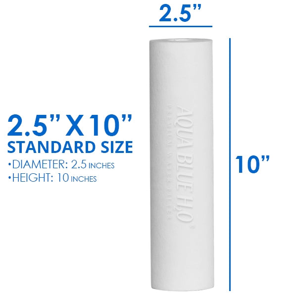 Undersink Water Filter Cartridges Doulton W9223006, Omnipure OMB934 5 MIC, Sediment Filter - Complete Set