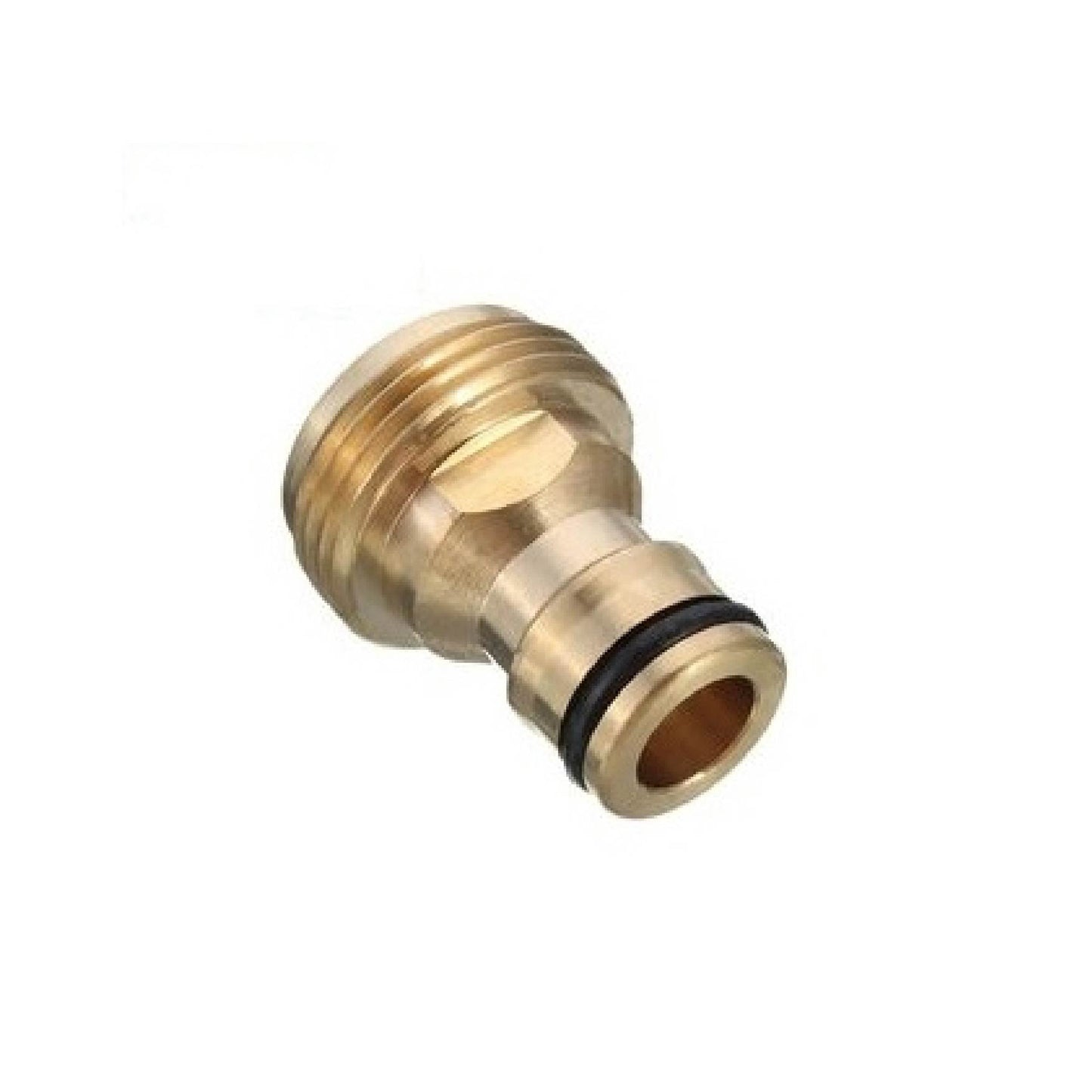 Single Caravan Water Filter System with Brass Hose Connection Fitting