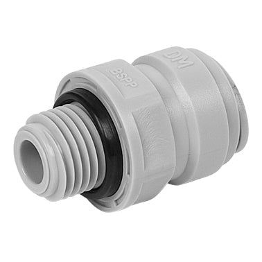 AMCBB0604 Male Connector Big o - ring BSP(P) Thread 3/8" - 1/4" DMFit - WATER FILTER DISTRIBUTORS