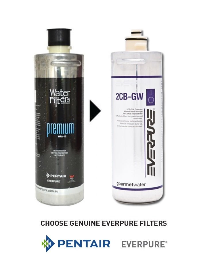 Everpure Premium 2CB - GW Compatible with WFA12 Filter Cartridges - WATER FILTER DISTRIBUTORS