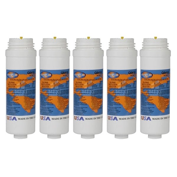 Omnipure Q - Series Q5415 1 Micron Carbon Block Quick Change 8" - WATER FILTER DISTRIBUTORS