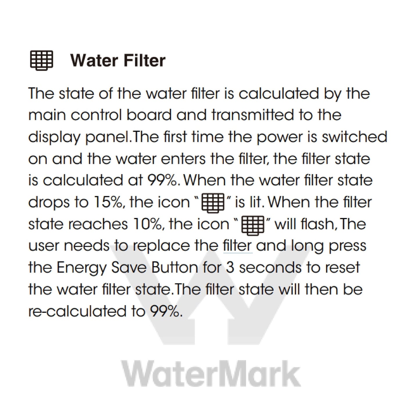 Smeg Fridge filters DW2042FR FOR SR610XPK - WATER FILTER DISTRIBUTORS