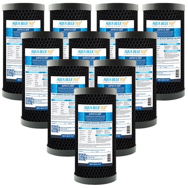 Whole House Water Filter System Carbon Block 10mic 10"x4.5" Replacement Filter - WATER FILTER DISTRIBUTORS