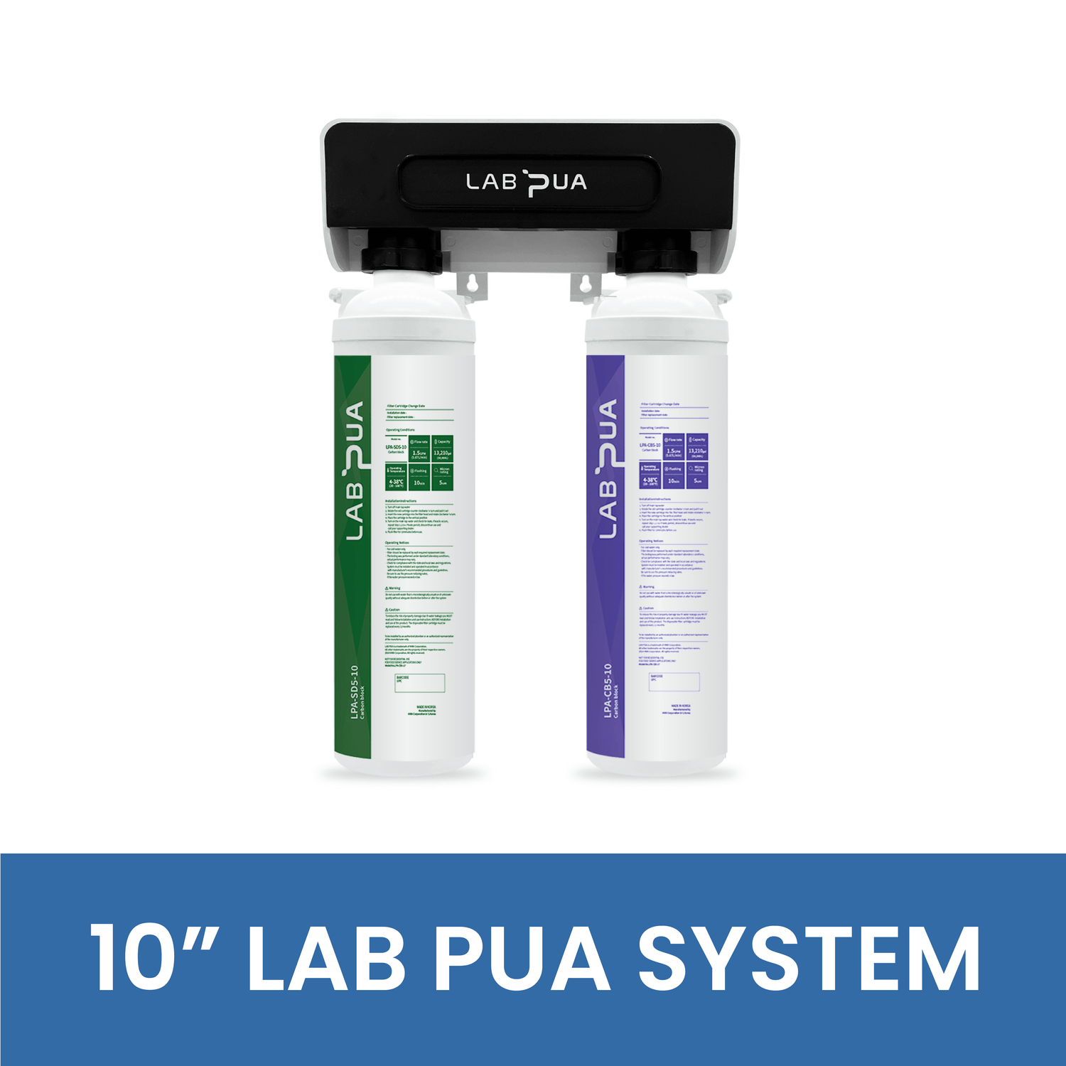 10" LAB PUA SYSTEM - WATER FILTER DISTRIBUTORS