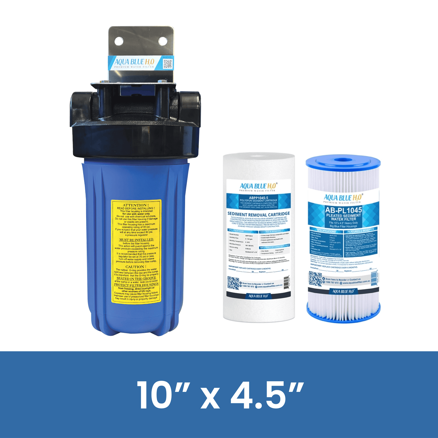 10”x4.5” FILTERS & SYSTEM - WATER FILTER DISTRIBUTORS