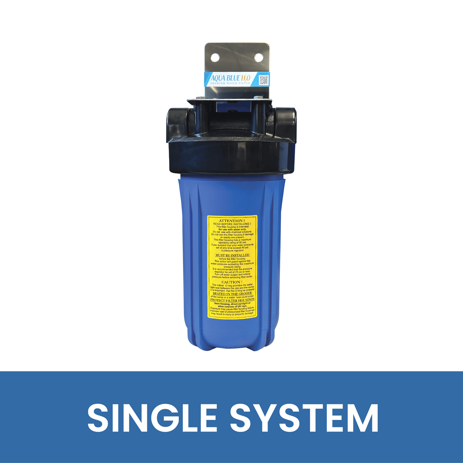 10”x4.5” SINGLE SYSTEM - WATER FILTER DISTRIBUTORS