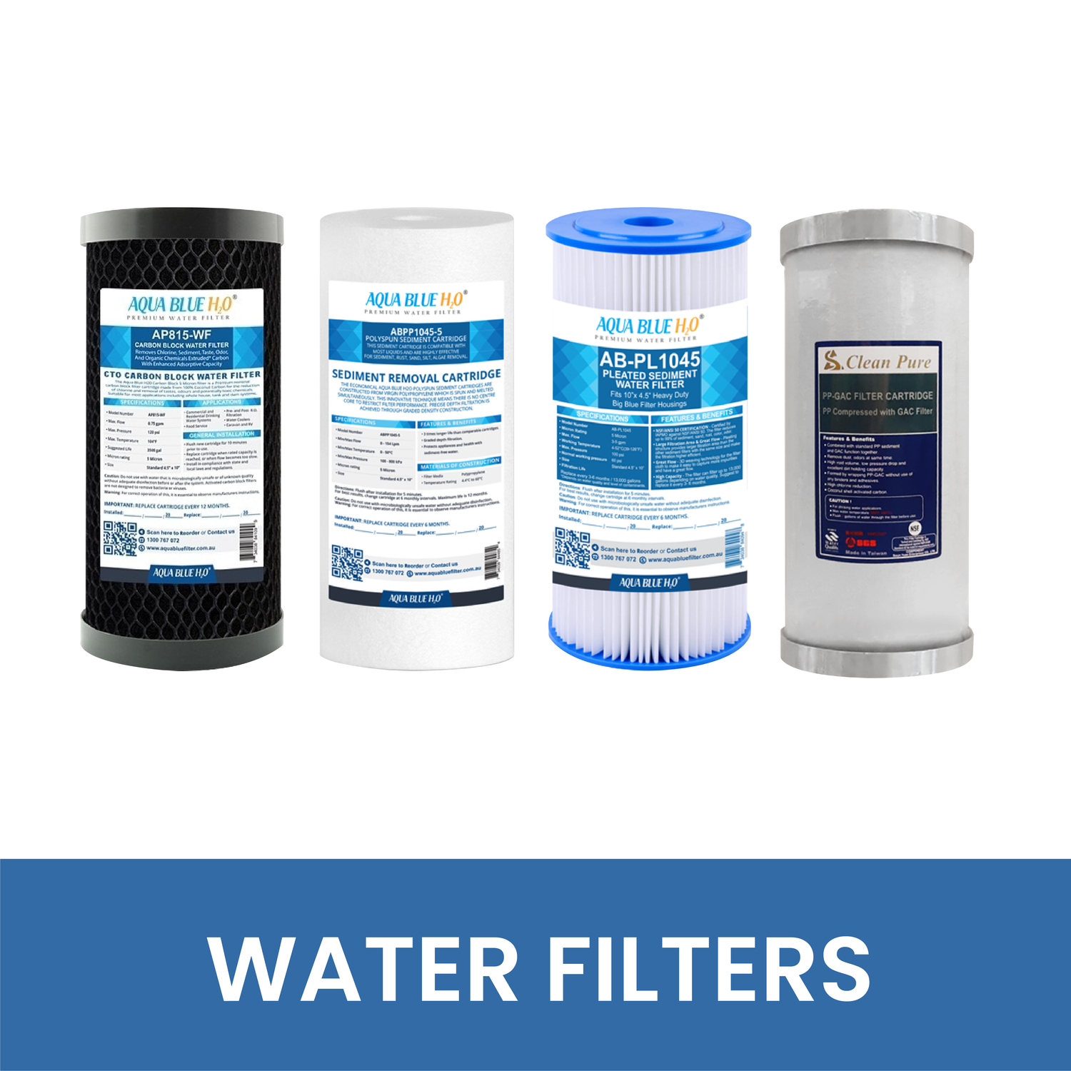 10”x4.5” WATER FILTERS - WATER FILTER DISTRIBUTORS