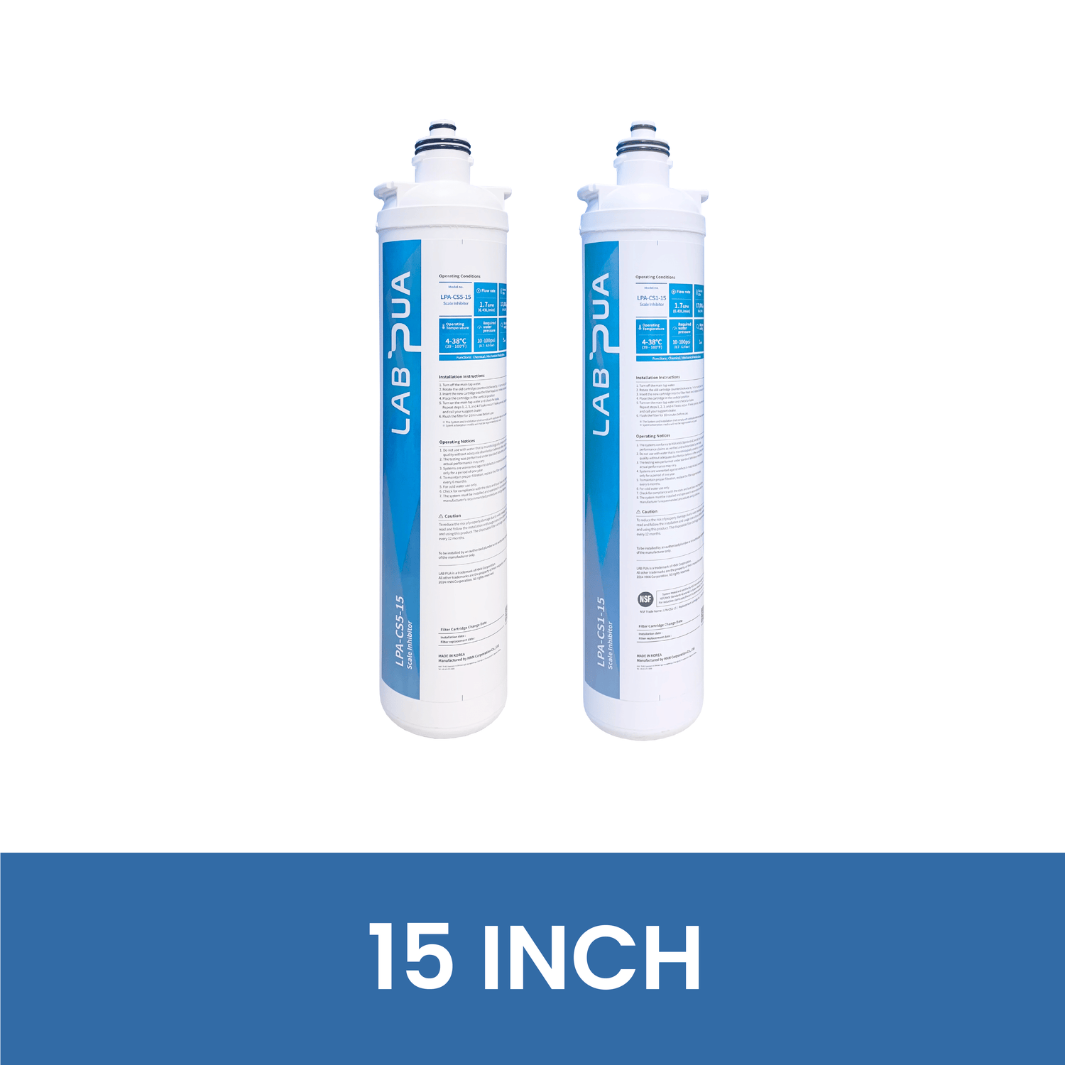15 INCH - WATER FILTER DISTRIBUTORS