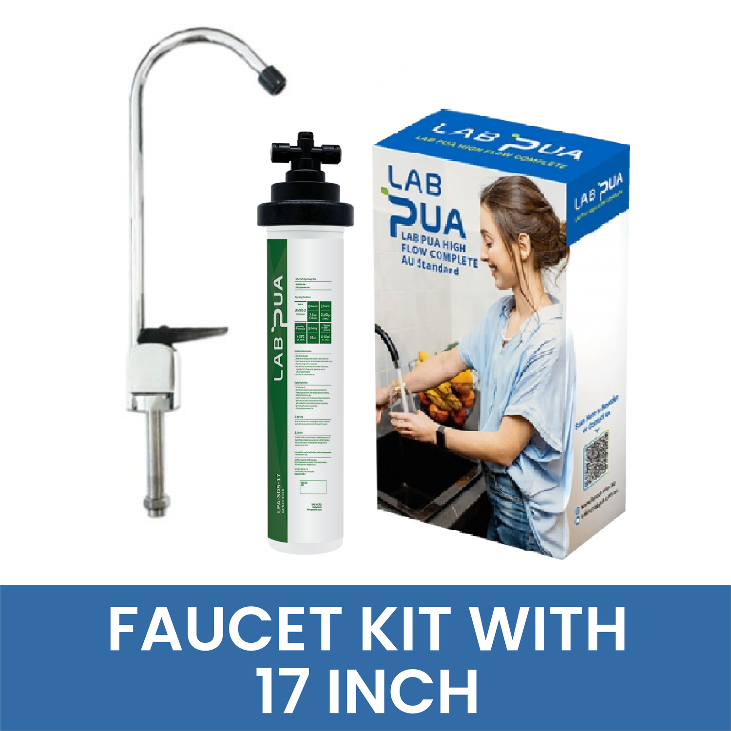FAUCET KIT WITH 17 INCH