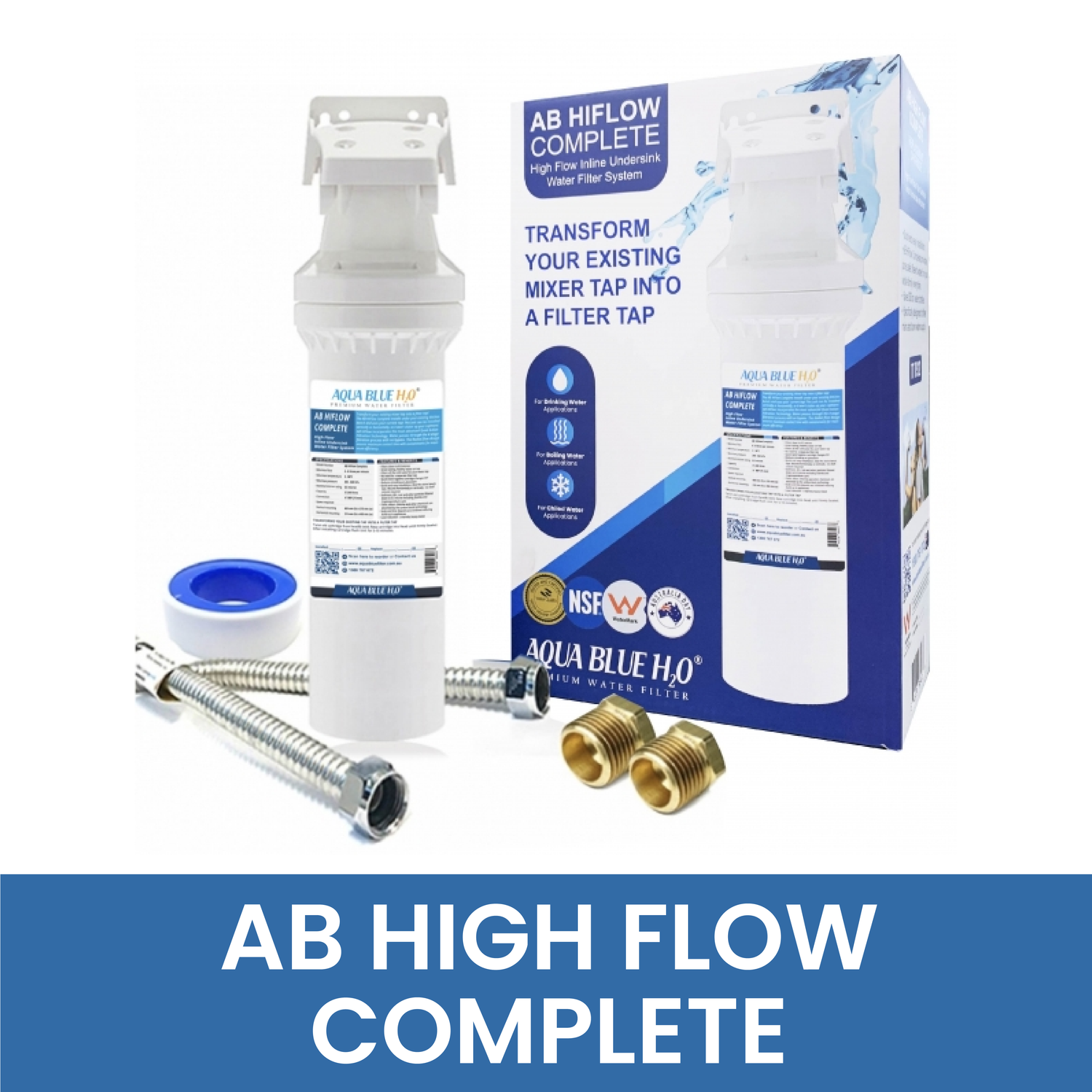 AB HIGH FLOW COMPLETE - WATER FILTER DISTRIBUTORS