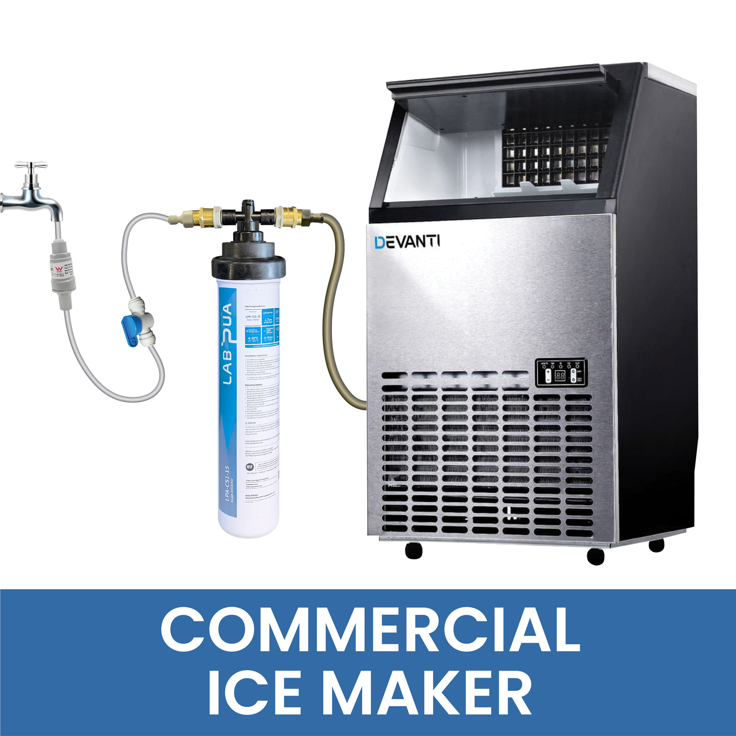COMMERCIAL ICE MAKER - WATER FILTER DISTRIBUTORS