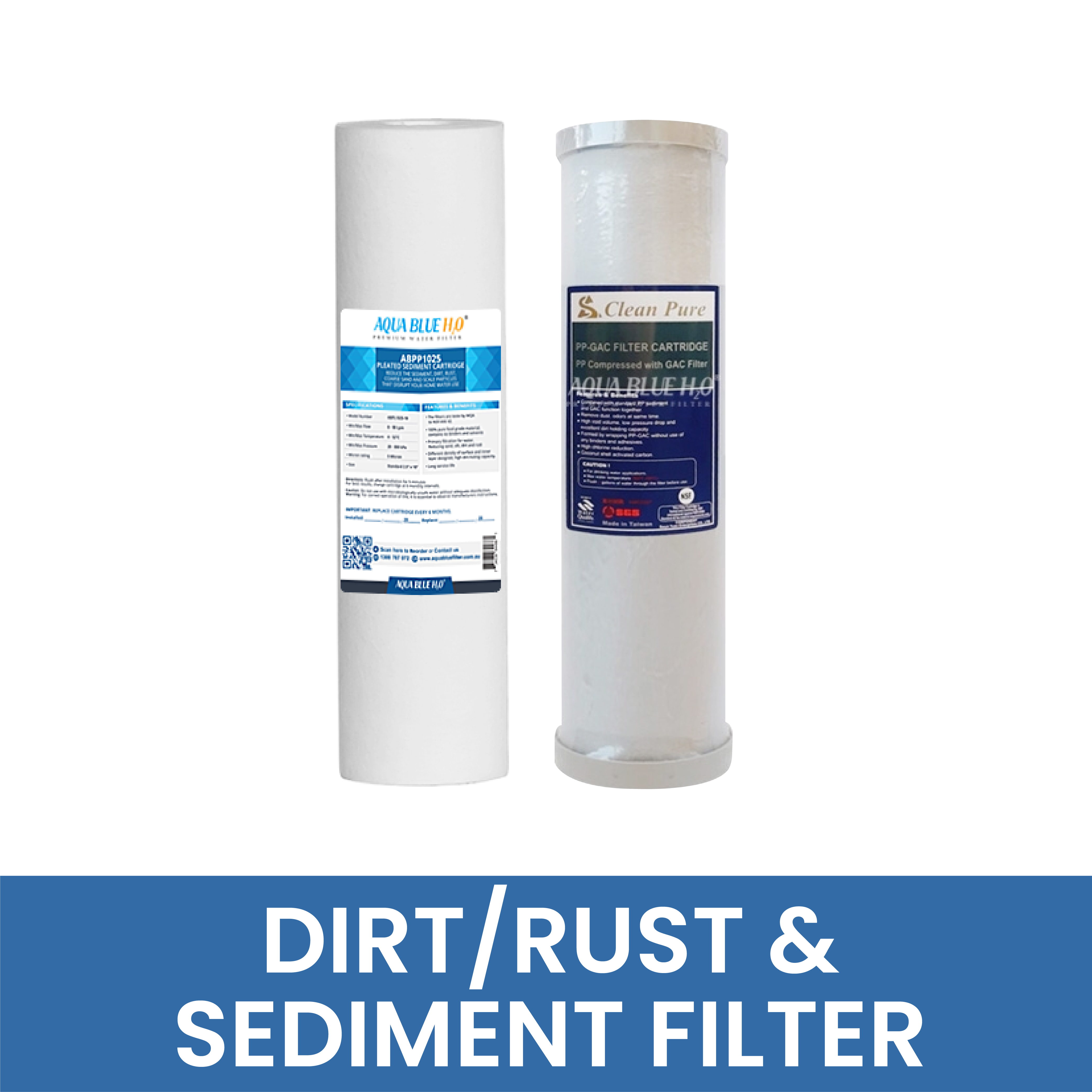 Dirt/Rust & Sediment Cartridges – WATER FILTER DISTRIBUTORS