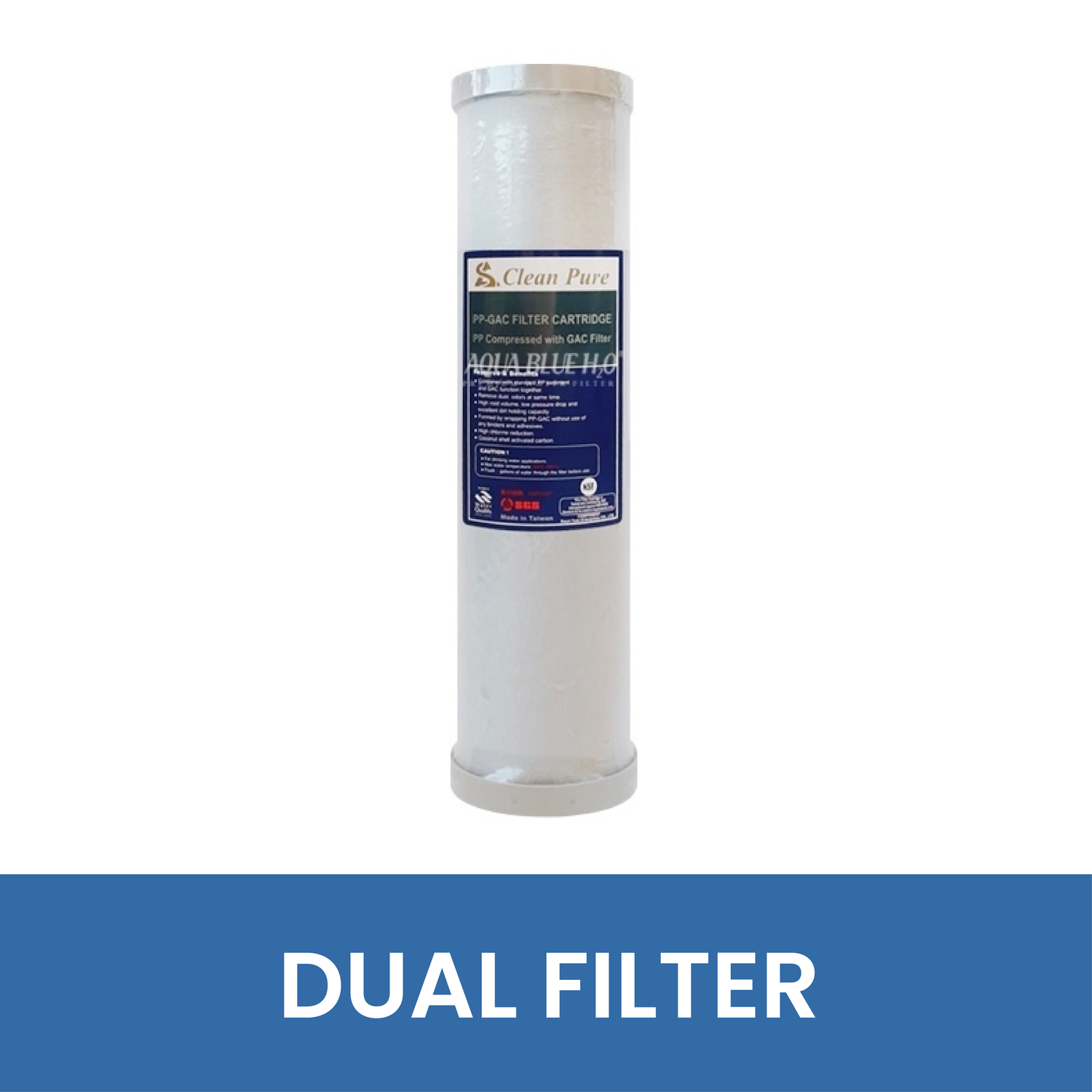 DUAL FILTER CARTRIDGE - WATER FILTER DISTRIBUTORS