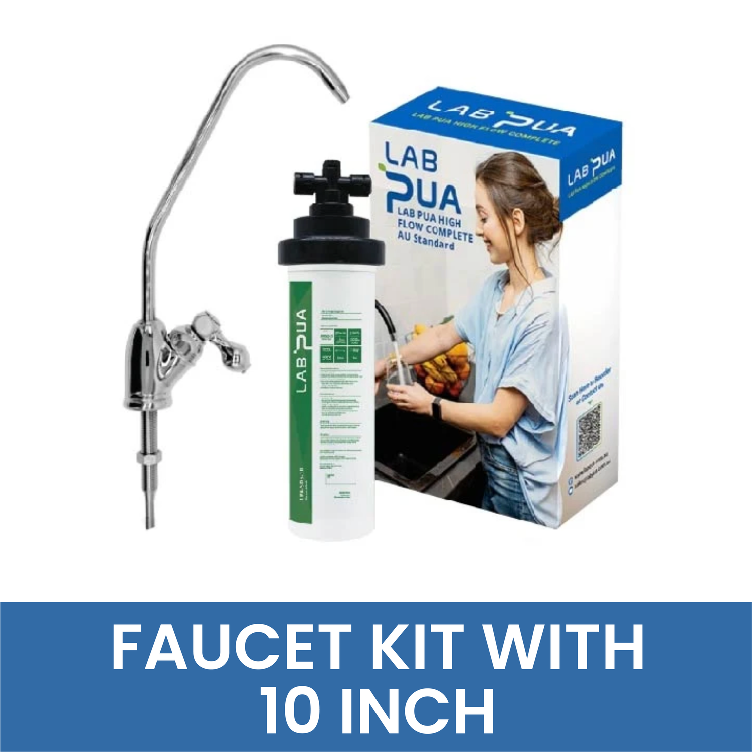FAUCET KIT WITH 10 INCH - WATER FILTER DISTRIBUTORS
