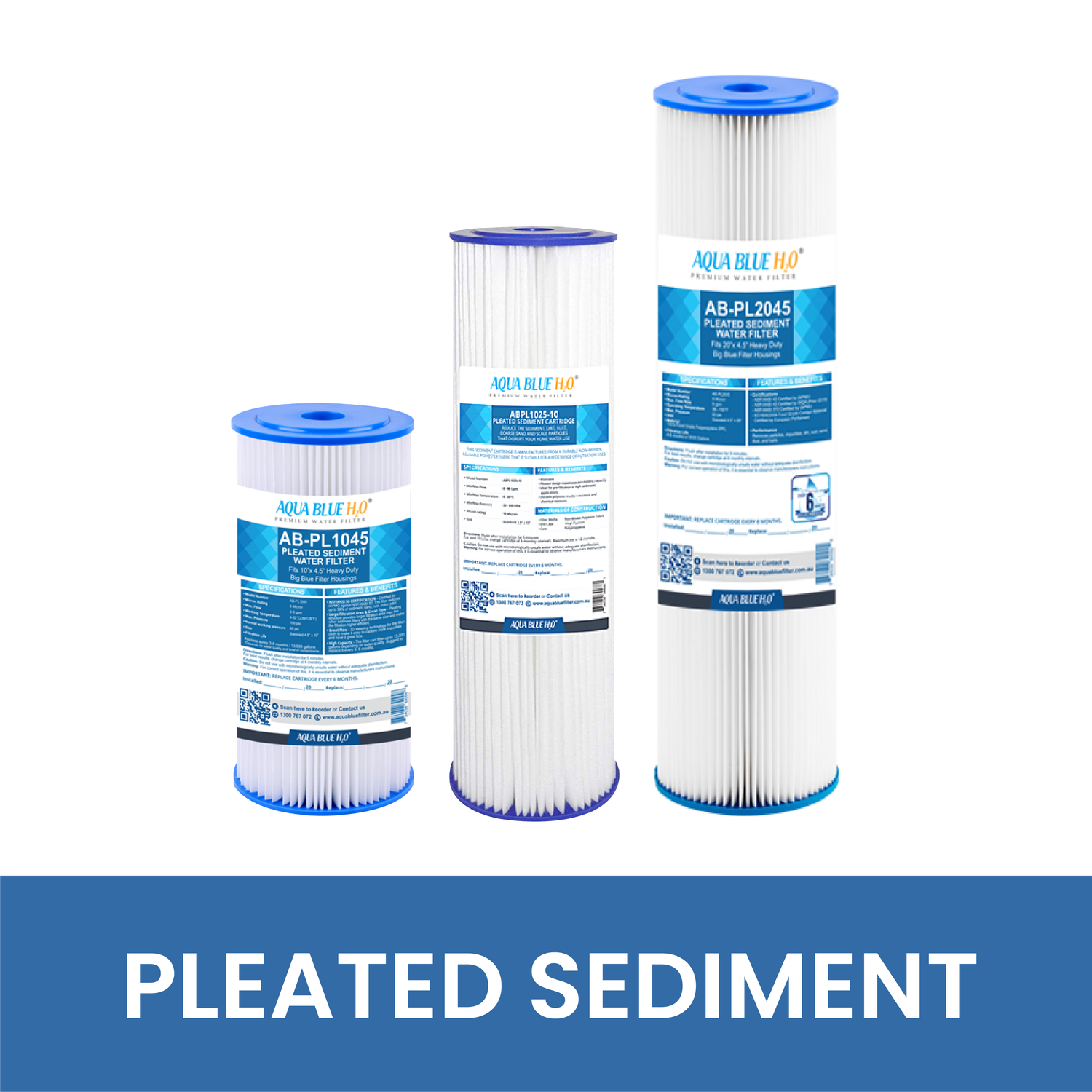PLEATED SEDIMENT - WATER FILTER DISTRIBUTORS