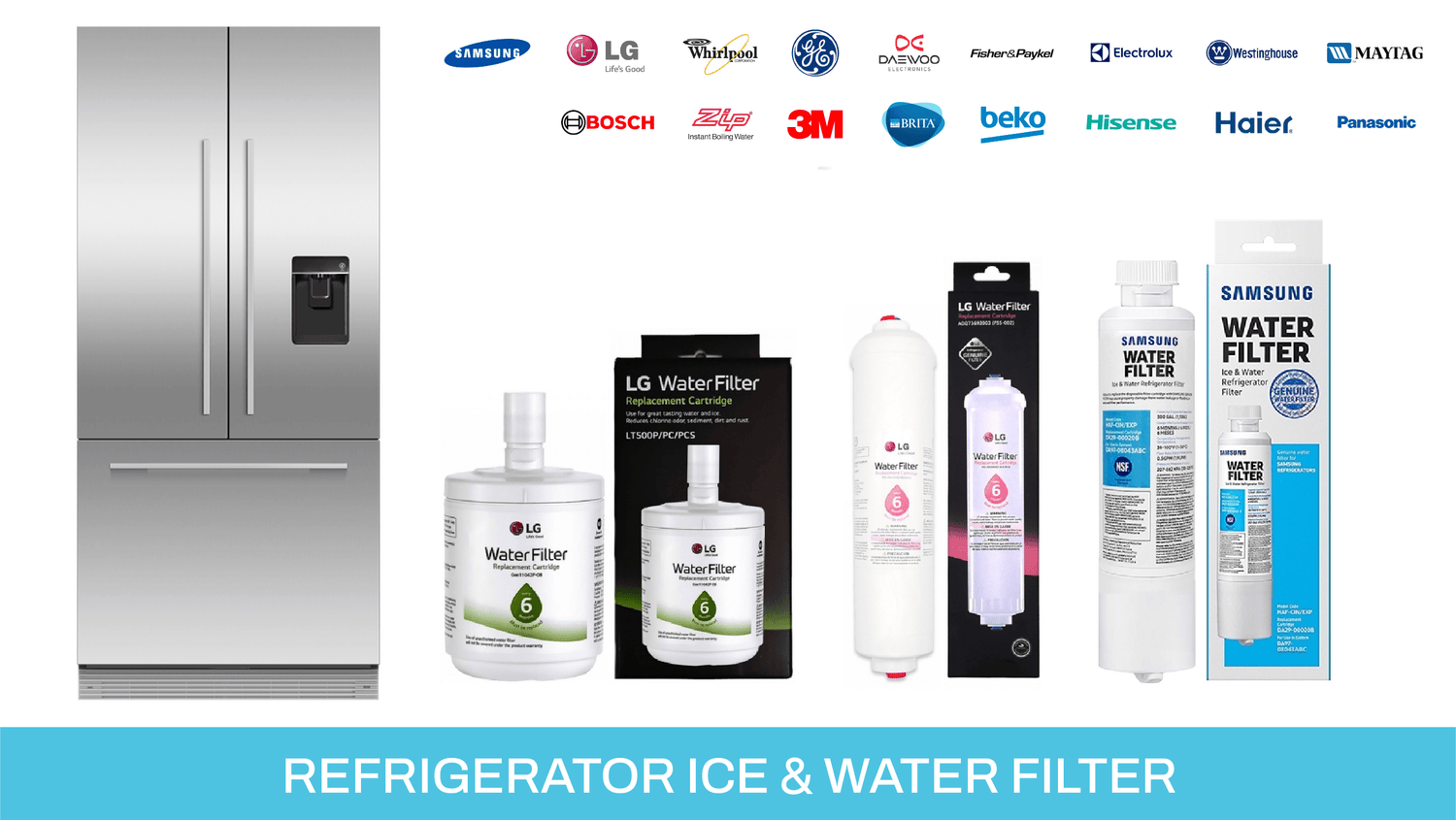 REFRIGERATOR ICE & WATER FILTER - WATER FILTER DISTRIBUTORS