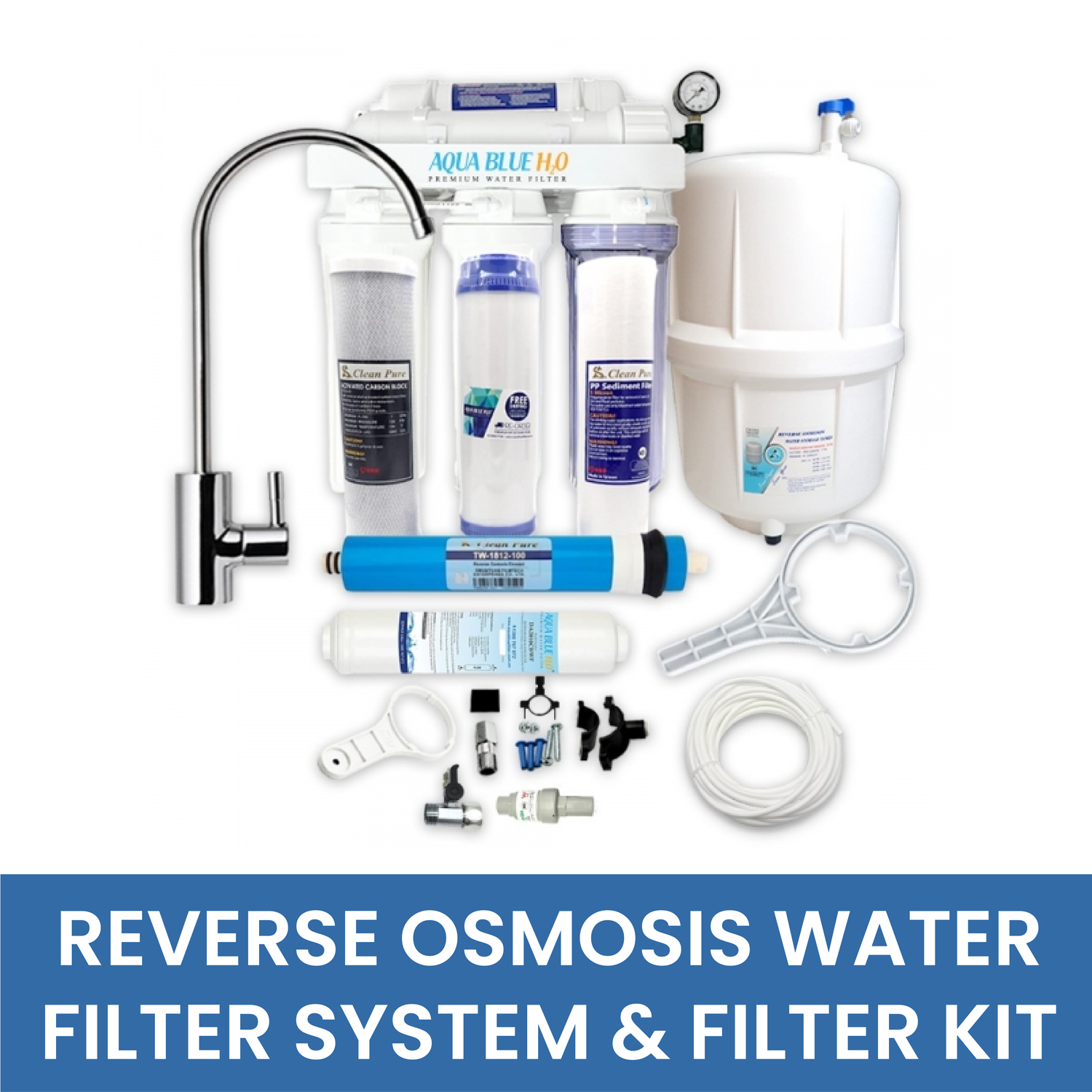 REVERSE OSMOSIS WATER FILTER SYSTEM & FILTER KIT - WATER FILTER DISTRIBUTORS