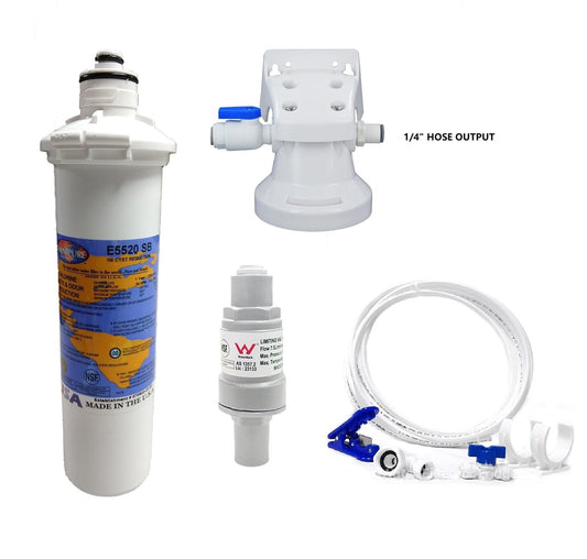 1 Micron Under Sink Water filter system Made in USA replace every 1 year - WATER FILTER DISTRIBUTORS