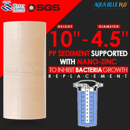 10x 4.5" Whole house water filter system Bacteria removal suitable for Rainwater tank or main water WATER FILTER DISTRIBUTORS