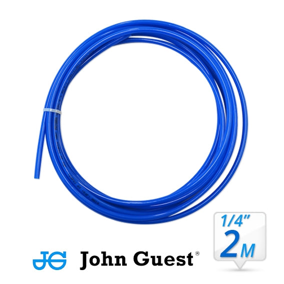 John Guest 1/4" Tubing High Pressure Blue 1 Metre