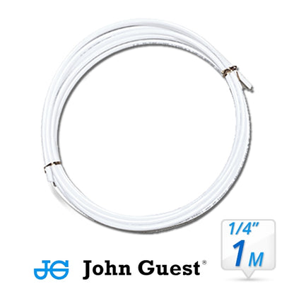   Back To Listing John Guest 1/4" Tubing High Pressure White 1 Metre