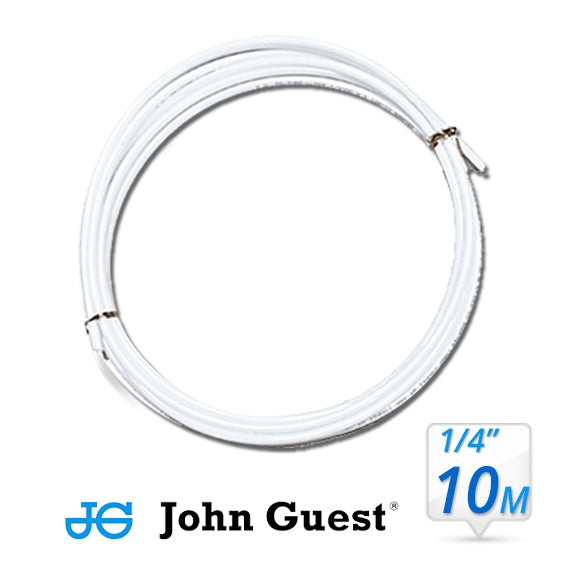   Back To Listing John Guest 1/4" Tubing High Pressure White 1 Metre