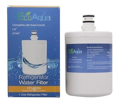 EcoAqua Fridge Filter 5231JA2002A suits LG
