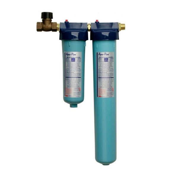 Aqua-Pure Twin Whole House Water Filter System AP212