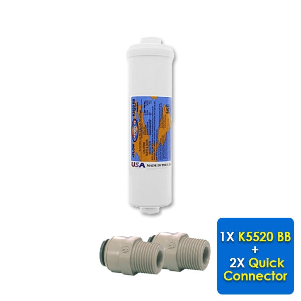 K5520  or  K5520 BB  Omnipure Carbon Block Inline Filter- made in USA