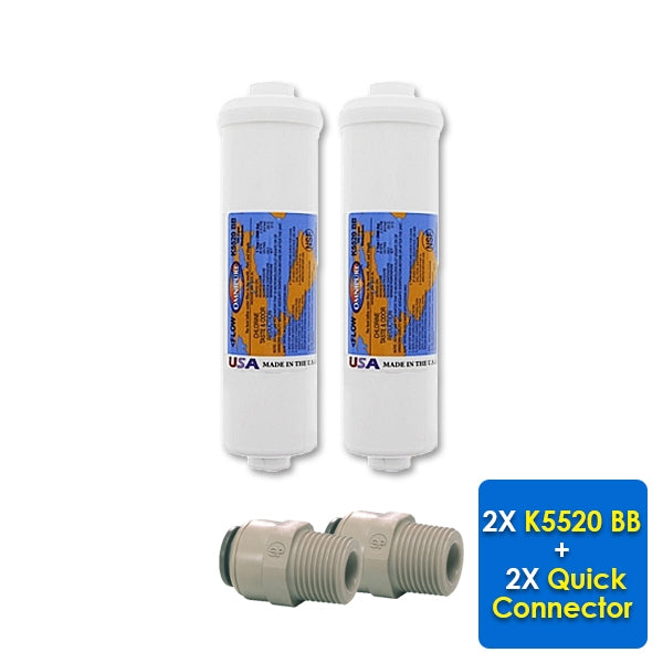 K5520  or  K5520 BB  Omnipure Carbon Block Inline Filter- made in USA