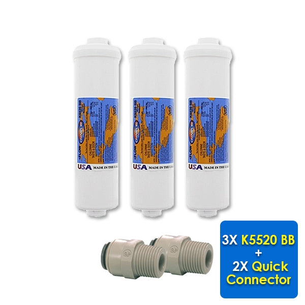 K5520  or  K5520 BB  Omnipure Carbon Block Inline Filter- made in USA