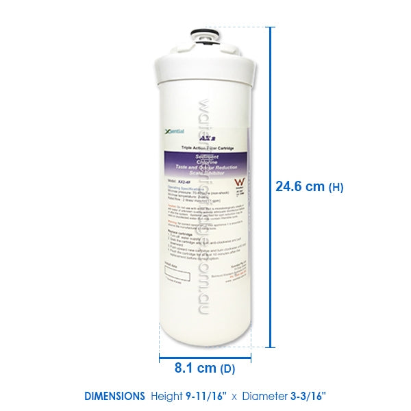 ZIP Industries 5 Micron Triple Action Water Filter 150MM 28002 compatible model 