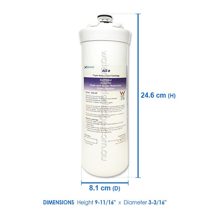 ZIP Industries 5 Micron Triple Action Water Filter 150MM 28002 compatible model 
