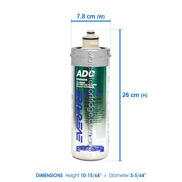 Everpure OCS² ADC H54 0.5 Micron Cartridge EV9592-06 for caravans / RV & marine