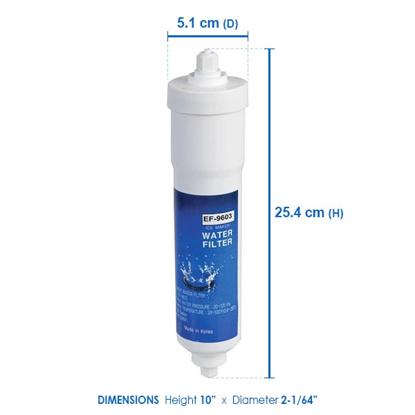 EF-9603-EF 9603 GENUINE SAMSUNG EXTERNAL  FRIDGE FILTER 