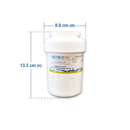 GE MWF MWFP SmartWater  Internal Fridge Water Filter by  Aqua  Blue H20 