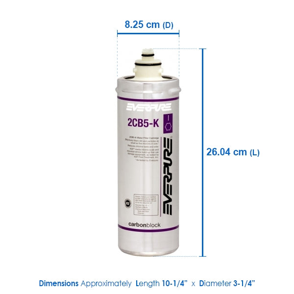Everpure 2CB5-K EV9617-06 Replacement Filter Cartridge