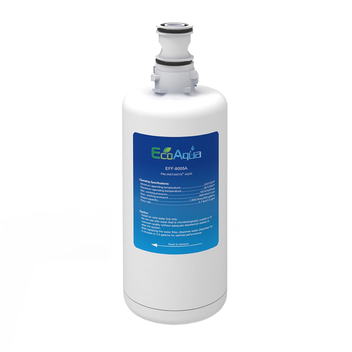 EcoAqua EWF-8005A  Triple Action Water Filter