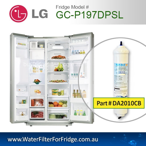 2PACK OF LG EXTERNAL FRIDGE FILTER FOR GC-L197NIS IN LINE PREMIUM FILTER