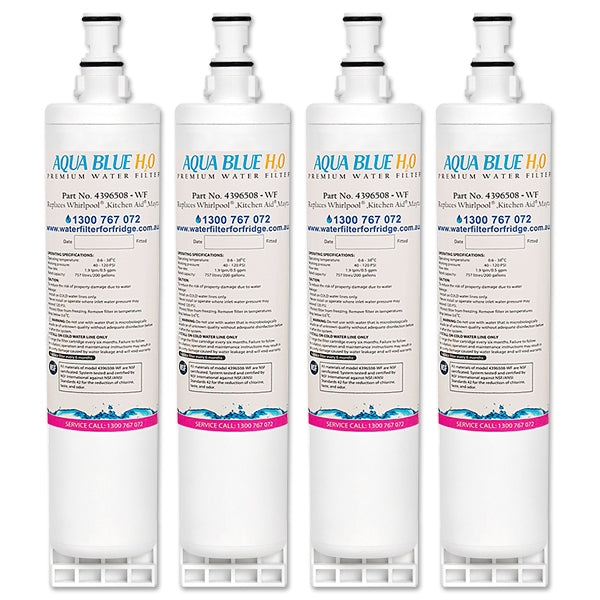 Aqua Blue H20  Replacement for Whirlpool 4396508/4396547 Fridge Filter