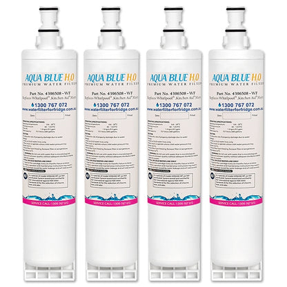 Aqua Blue H20  Replacement for Whirlpool 4396508/4396547 Fridge Filter