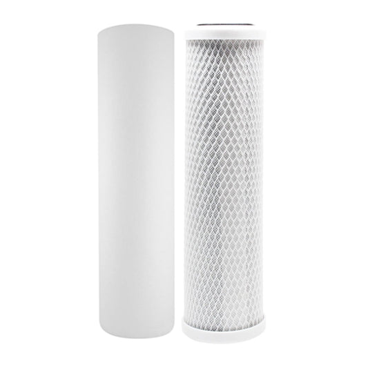 OmniFilter ROR2000-S-05 Reverse Osmosis Replacement Filters Set - Activated Carbon Block Filter, Sediment Filter