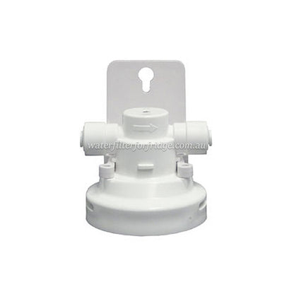 Omnipure L Series L5320 Water Filter RV 6" with L-Series Valved Head with 1/4" Quick Connect Fittings