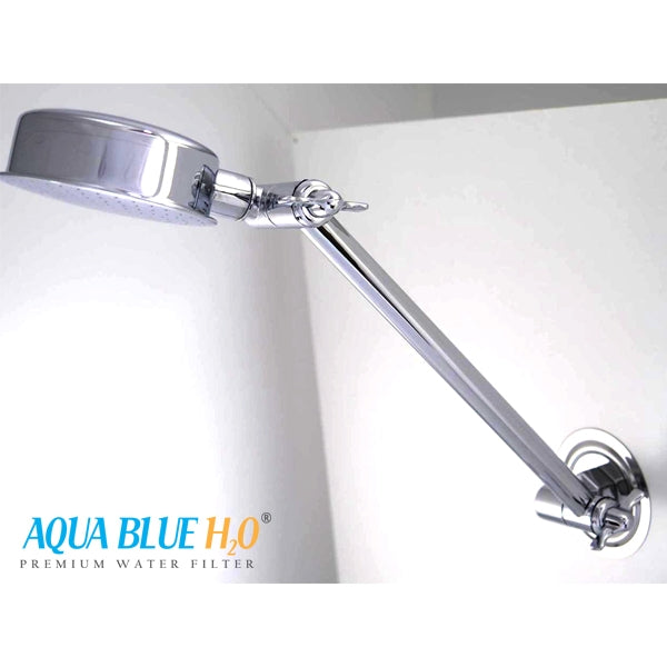 AQUA BLUE H20 High Output Chlorine Removing Showerhead Filtration System