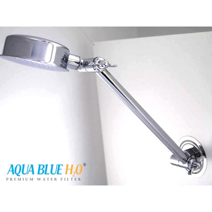 AQUA BLUE H20 High Output Chlorine Removing Showerhead Filtration System