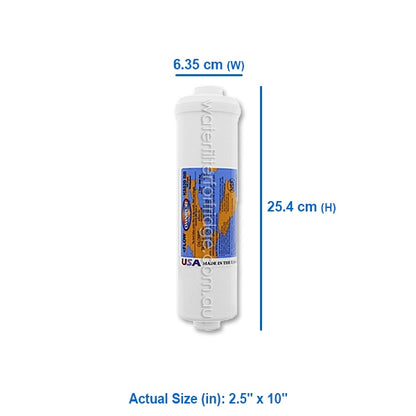 CARAVAN AND  BOAT  FILTER  IN LINE  EXTERNAL  SINGLE  FILTER  BY OMNIPURE 