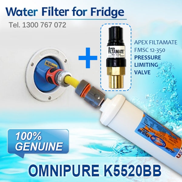 CARAVAN AND  BOAT  FILTER  IN LINE  EXTERNAL  SINGLE  FILTER  BY OMNIPURE 