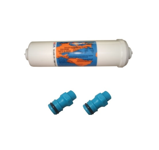 CARAVAN AND  BOAT  FILTER  IN LINE  EXTERNAL  SINGLE  FILTER  BY OMNIPURE 